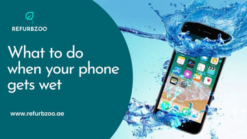 What to do when your phone gets wet?